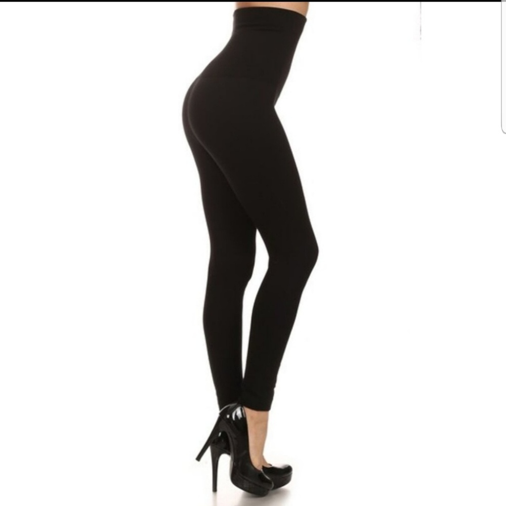 Women's High Waist Compression Cotton Leggings